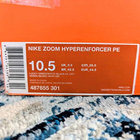 Nike Zoom Hyperenforcer PE Rajon Rondo Celtics 487655-301 Basketball shoes M10.5 - Picture 10 of 10